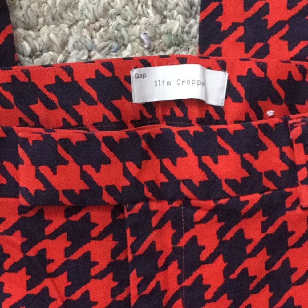 NWOT Gap slim cropped pants Sz 00 - Picture 2 of 3